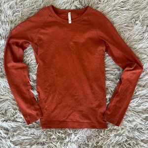 Burnt orange Athleta top size medium